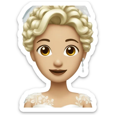 bride sticker