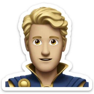 Homelander from "the boys" series sticker