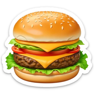 ricotta cheeseburger  sticker