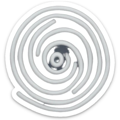 Spiral  sticker