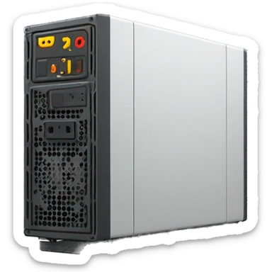 modular pc power supply sticker
