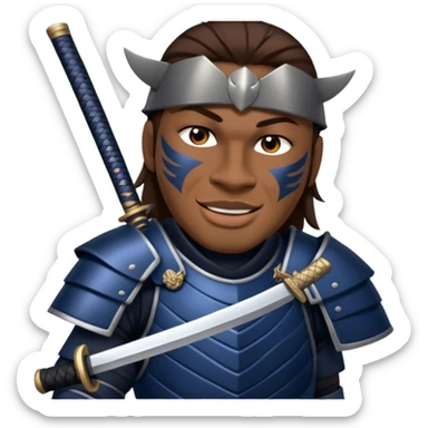 Warrior Samurai sticker