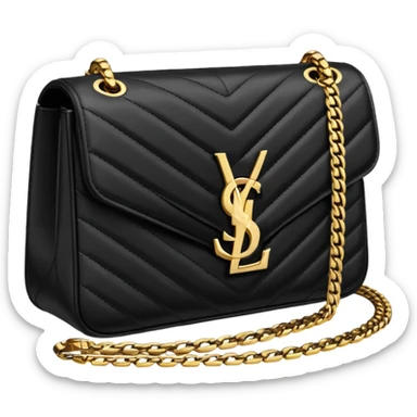 YSL bag sticker