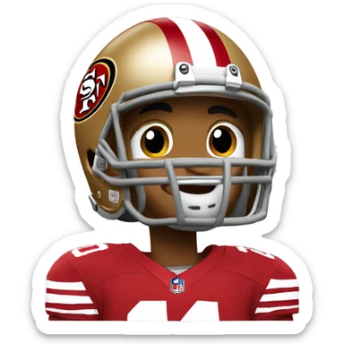 49 ers nfl sticker