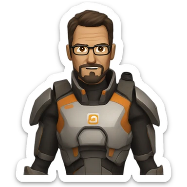 Gordon Freeman sticker