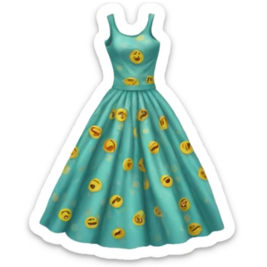 Dress sticker