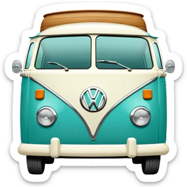 Vw campervan sticker