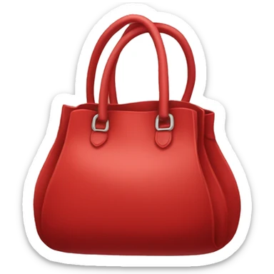 Red bag sticker