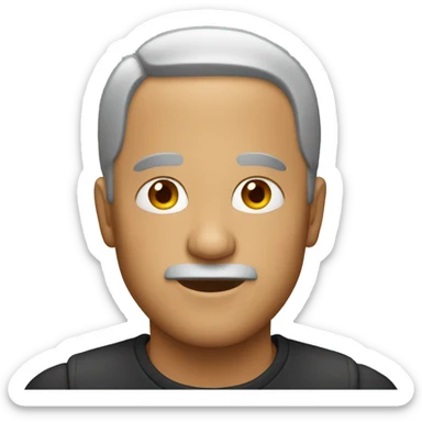 Man with an bob sticker