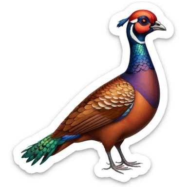 Ring-necked Pheasant sticker