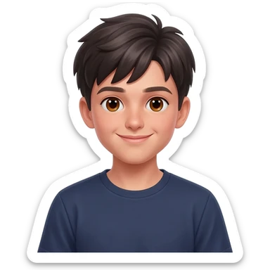 Menino bonito aesthetic sticker