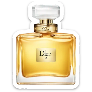 Dior parfum sticker