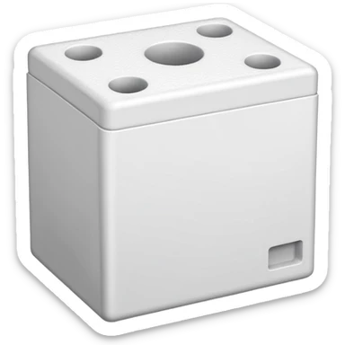 Molding plastic foam partsfrom a refrigerator box  sticker