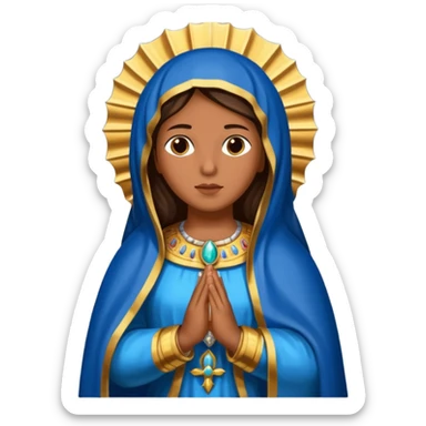 Virgen de guadalupe sticker