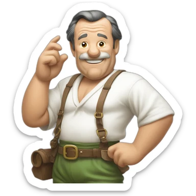 Albert Uderzo sticker