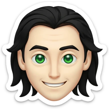 loki winking sticker