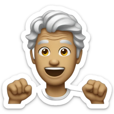 Complete fool sticker