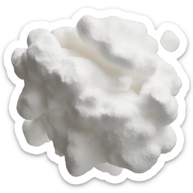 calcium carbonate powder sticker