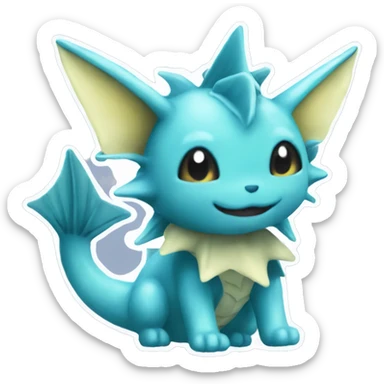 Vaporeon sticker