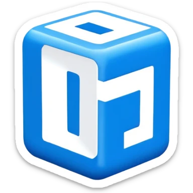 The roblox logo sticker