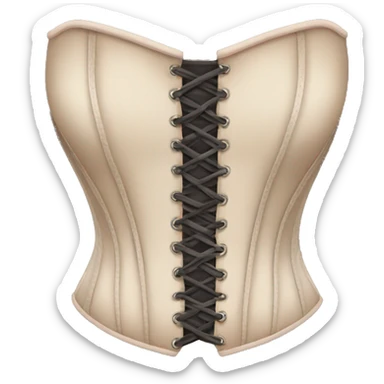 Corset sticker