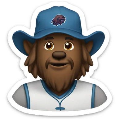 Montana Griz Monte sticker