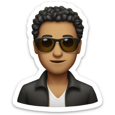 Luca wearing sunglasses sticker