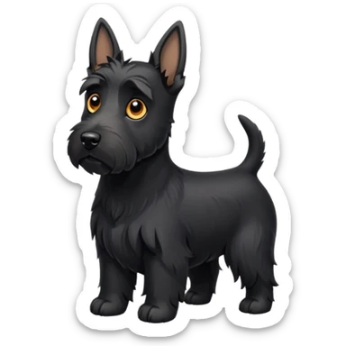 Scottish terrier sticker