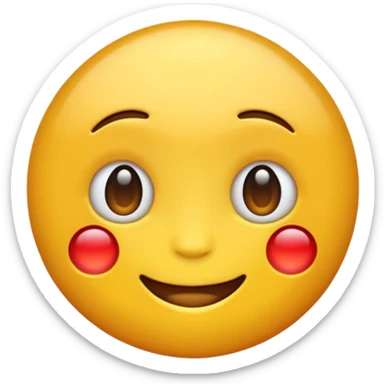 create a realistic emoji showing something showing real time dat sticker