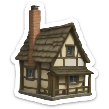 Cottage core sticker