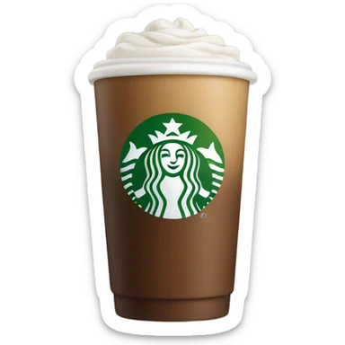 Starbucks drink sticker