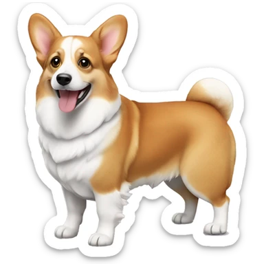 Pembroke welsh corgi sticker