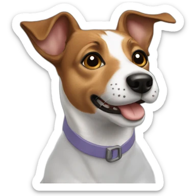 jack russel sticker