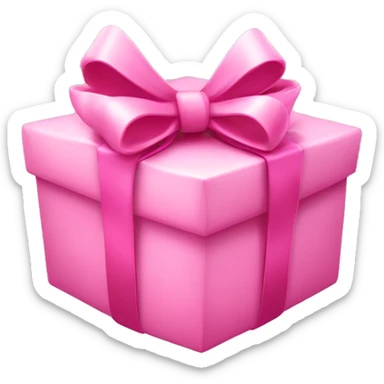 pink coquette present with a bow  sticker