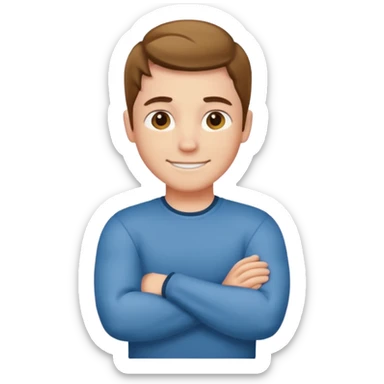 Cole Palmer crossed arms cold celebration sticker