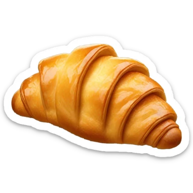Honey croissant sticker