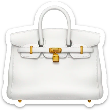 white birkin sticker