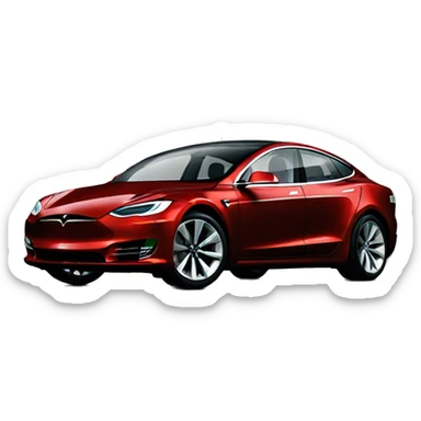 tesla sticker