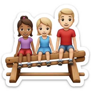  Seesaw sticker