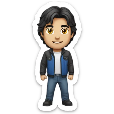 Damon salvator sticker