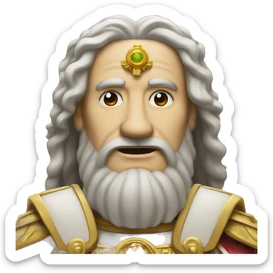 Emperor of mankind  sticker