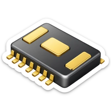 SIMM chip sticker