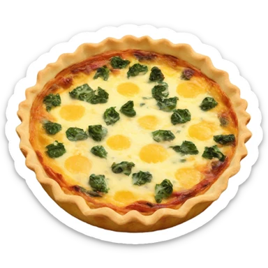 quiche  sticker
