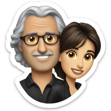 Penelope cruz with bob sticker