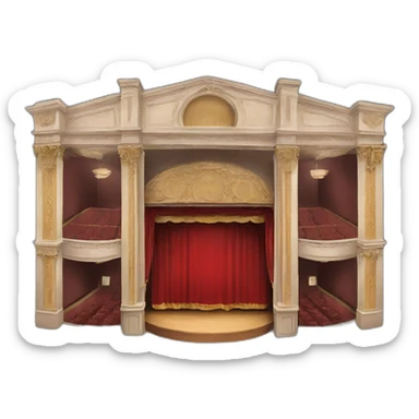 Theatre sticker