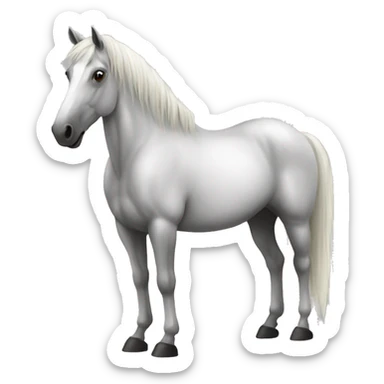 keyboard stallion sticker