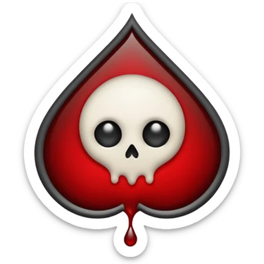 Minimalist emoji-style sticker of a gothic paper with “your soul” in blackletter, desaturated blood drop as signature, grayscale ink and parchment texture



 sticker