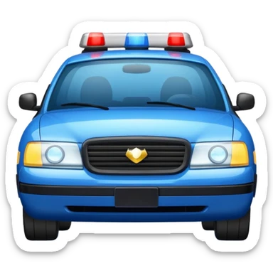 Polizei-Blaulicht sticker