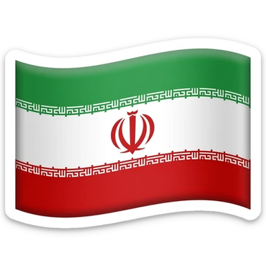 Persian lion flag sticker