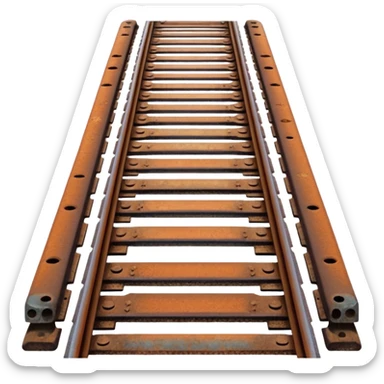 Railway Track sticker